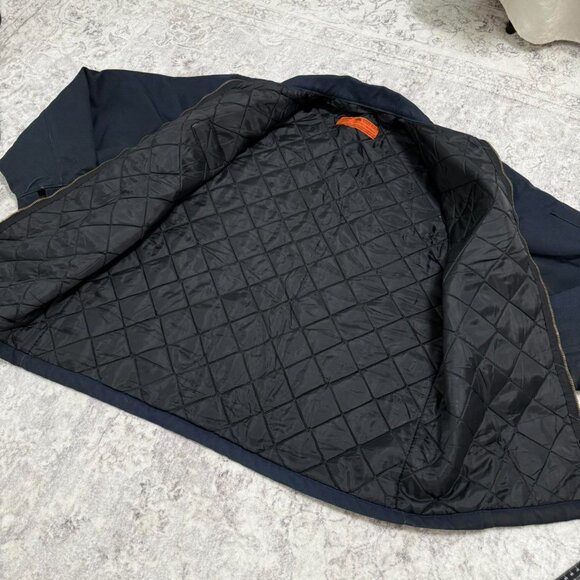 Vintage Goodyear Mechanics Jacket Red Kap Made In USA Work Jacket Full Zip - Picture 4 of 7